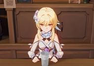 Genshin Impact players act as a bartender in this event (Image via miHoYo)